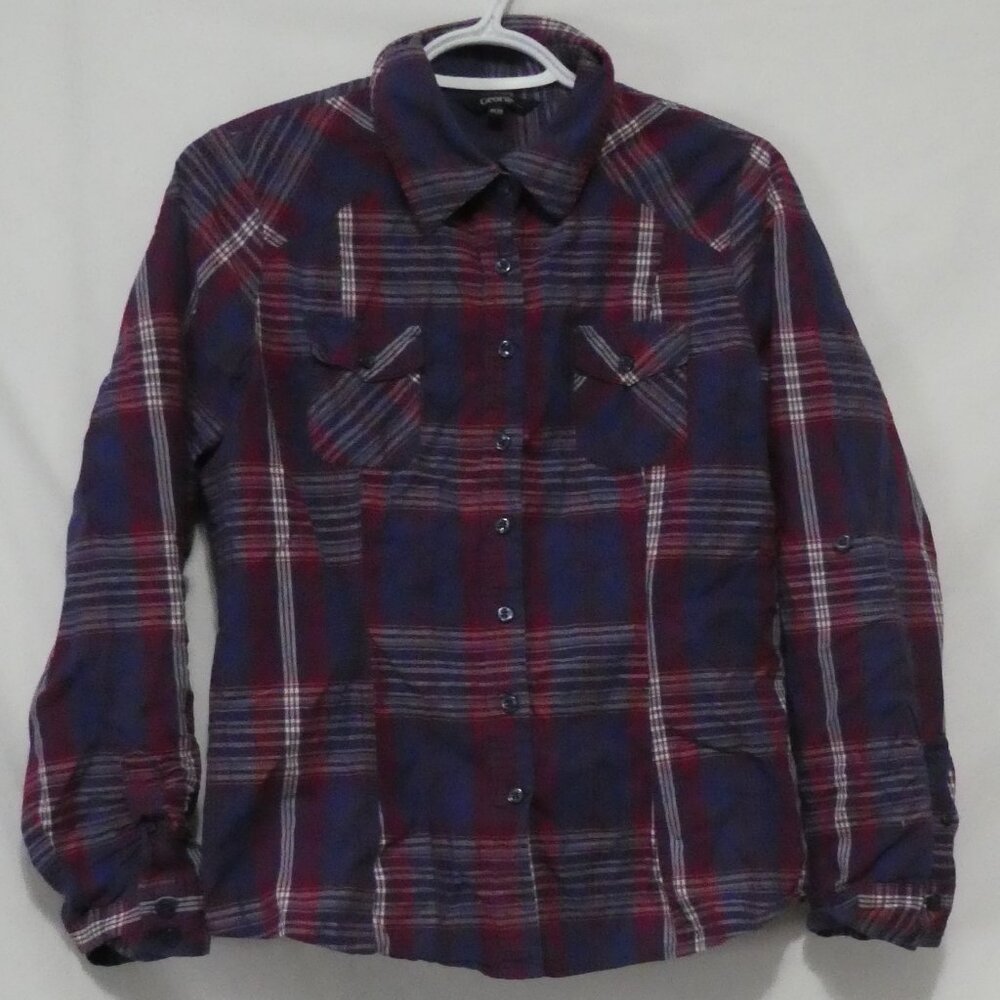 GEORGE | medium | Classic Plaid Button-Up Shirt